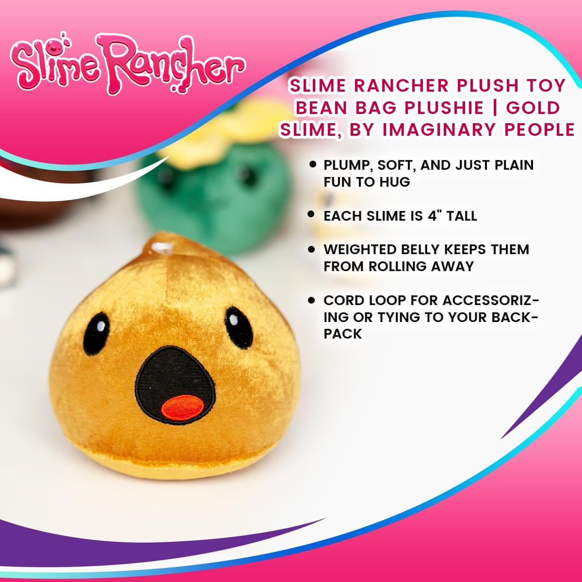Slime Rancher 4 Inch Bean Bag Plush - Gold Slime picture