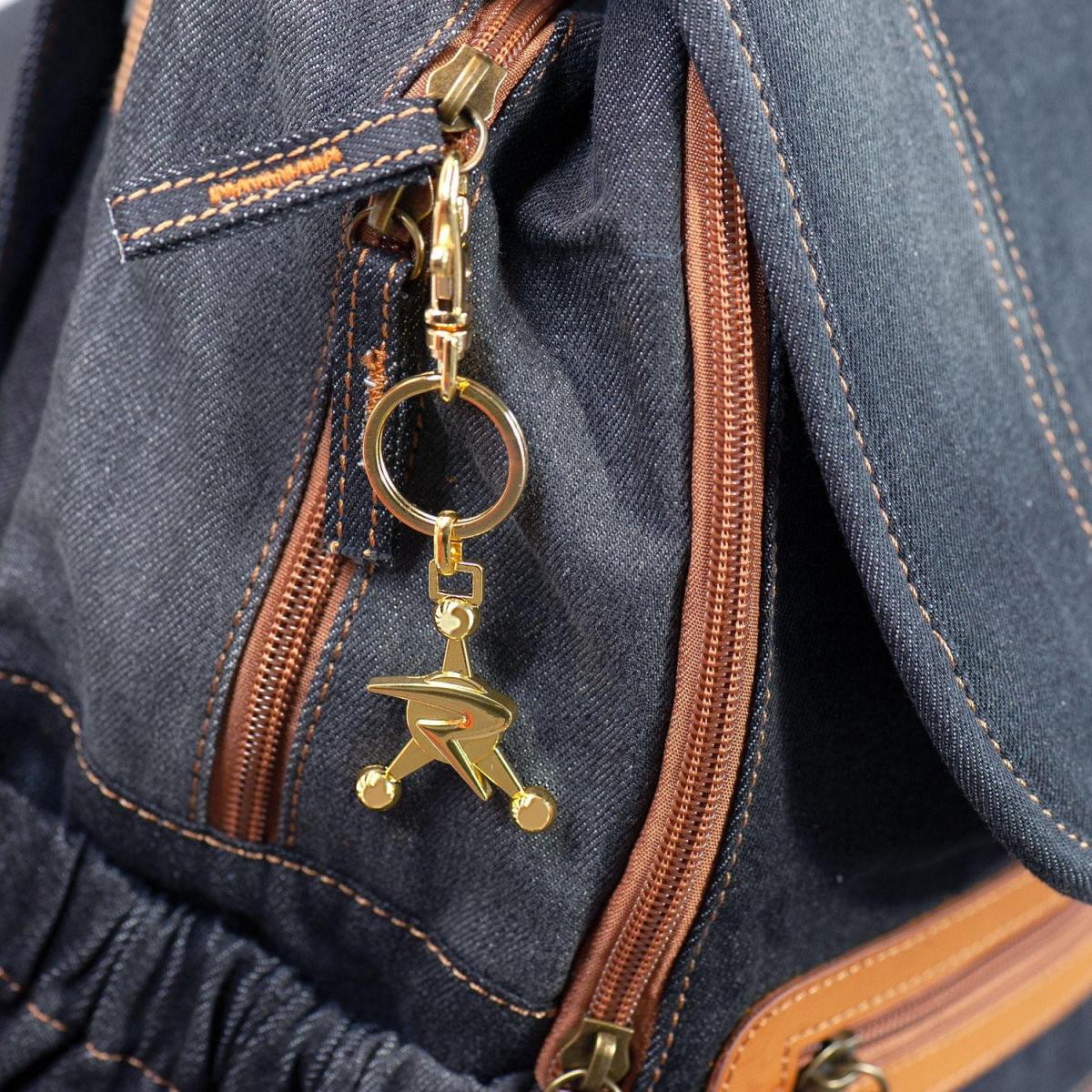 Rick and Morty Council of Ricks 3D Emblem Key Chain picture
