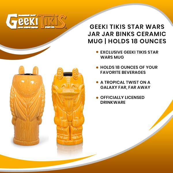 Star Wars Jar Jar Binks Ceramic Geeki Tiki Mug picture