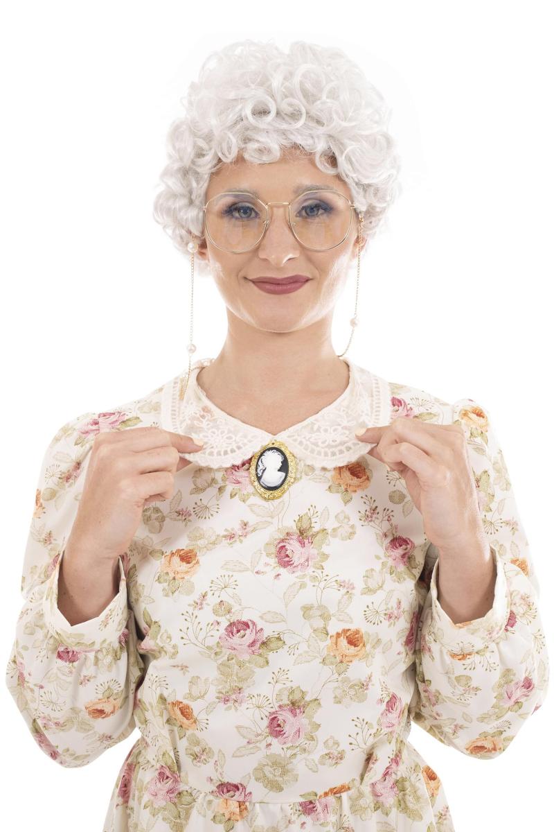 Golden Girls Sophia Adult Cosplay Costume Wig | White picture