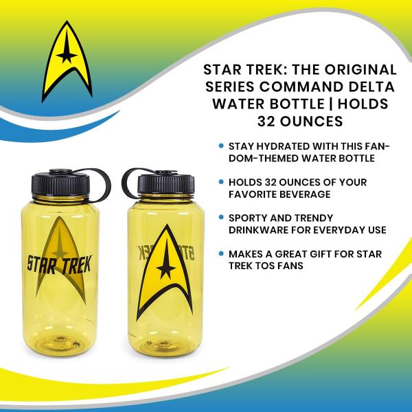 Star Trek Command 32 Ounce Plastic Water Bottle picture