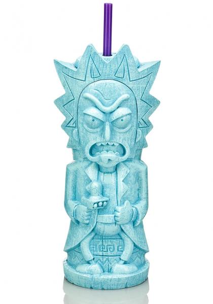 Geeki Tikis Rick and Morty Plastic Tumbler | Rick | Holds 25 Ounces