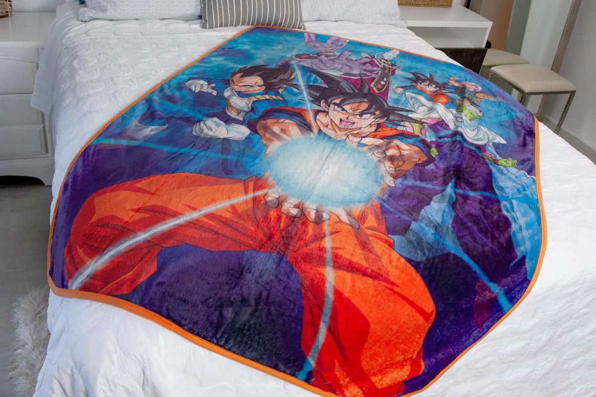 Dragon Ball Z Group 45x60 Inch Fleece Throw Blanket picture
