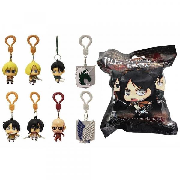 Attack on Titan Blind Bag Backpack Hangers, One Random picture