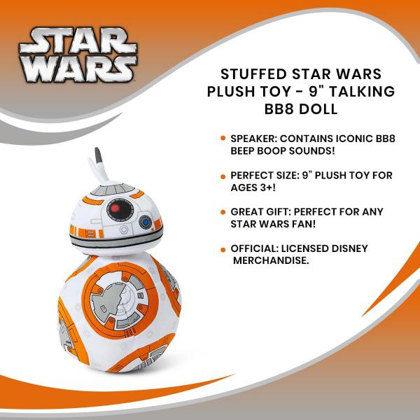 Star Wars 9" Talking Plush: BB8 picture