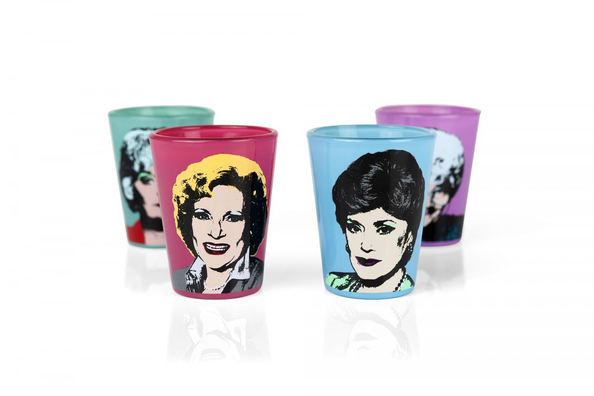 The Golden Girls 2oz Character Shot Glasses | Set of 4 picture