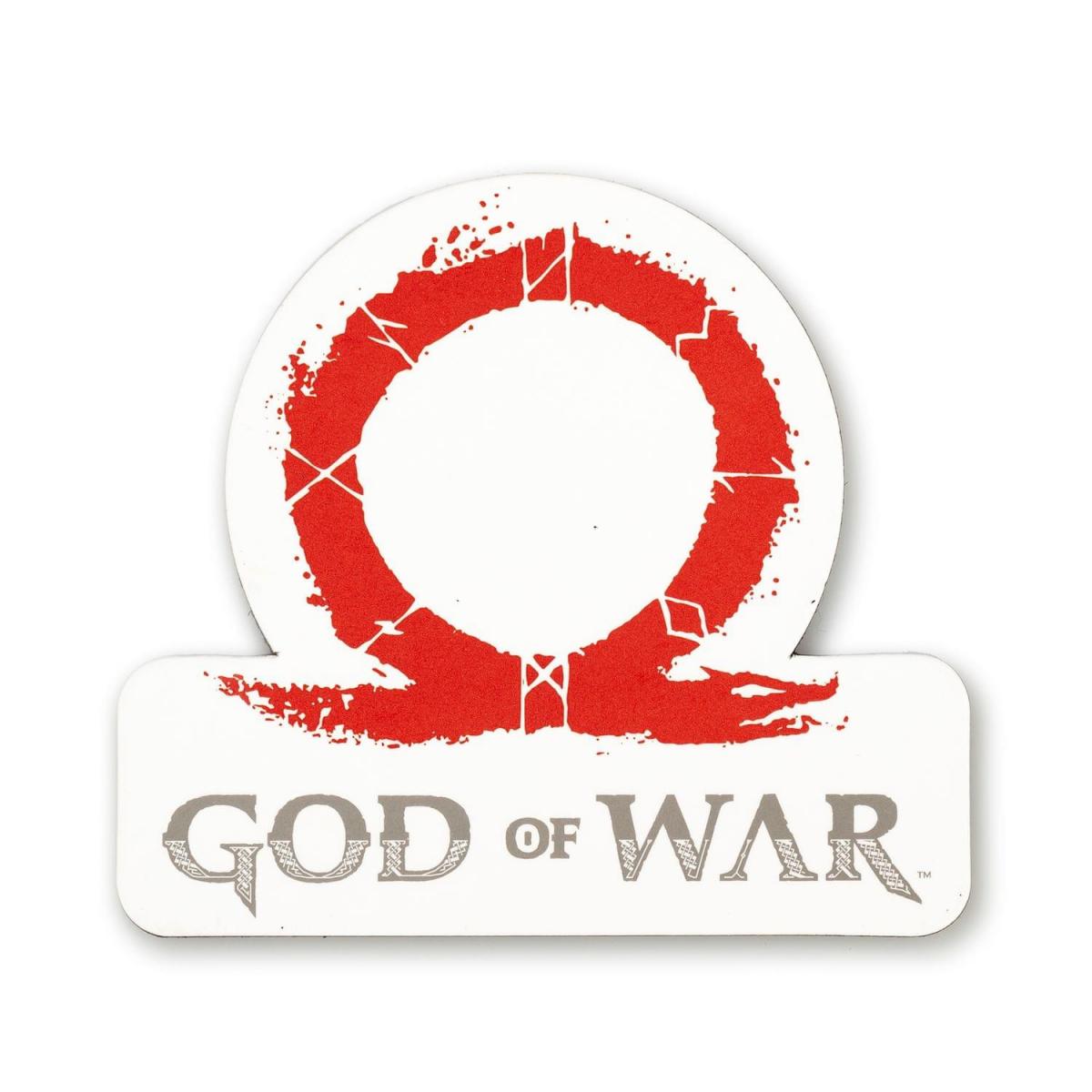 God of War (2018) Omega Logo Car Magnet picture