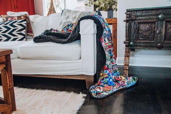 Marvel Comics Oversized Throw Blanket picture