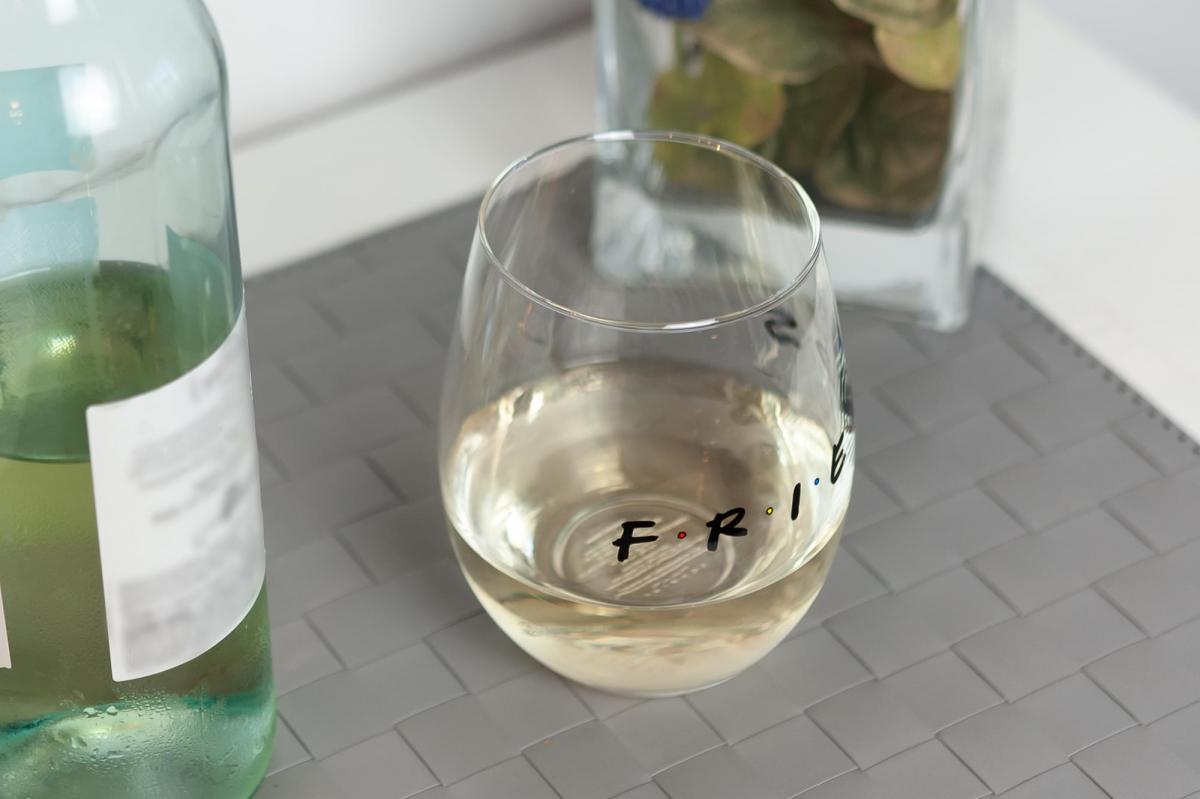 Friends Logo 20oz Stemless Wine Glass picture