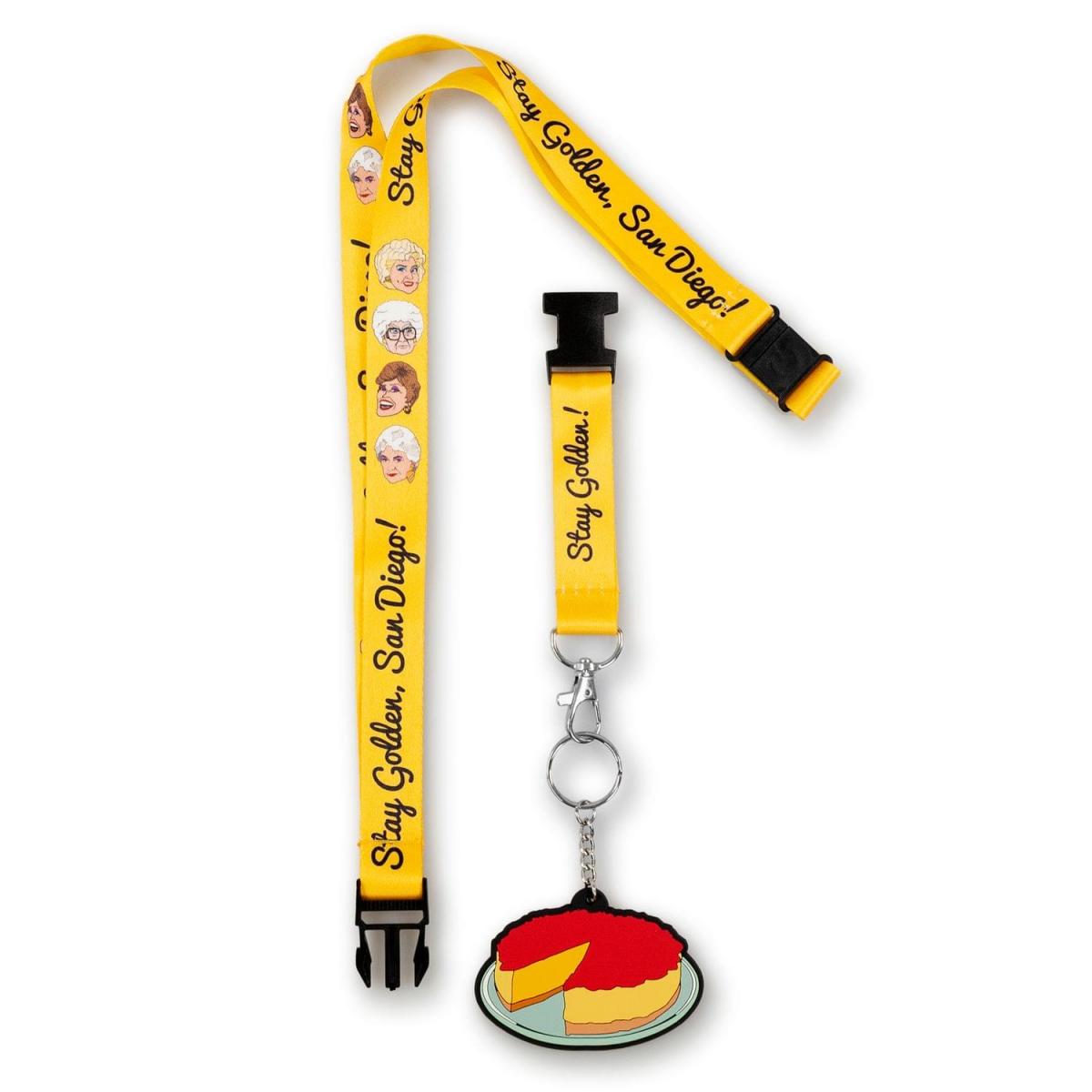 Golden Girls "Stay Golden" Lanyard w/ Charm (SDCC Exclusive) picture
