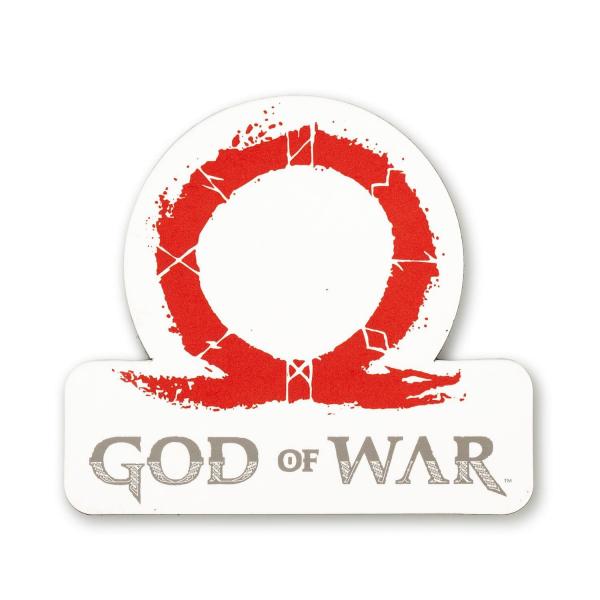 God of War (2018) Omega Logo Car Magnet