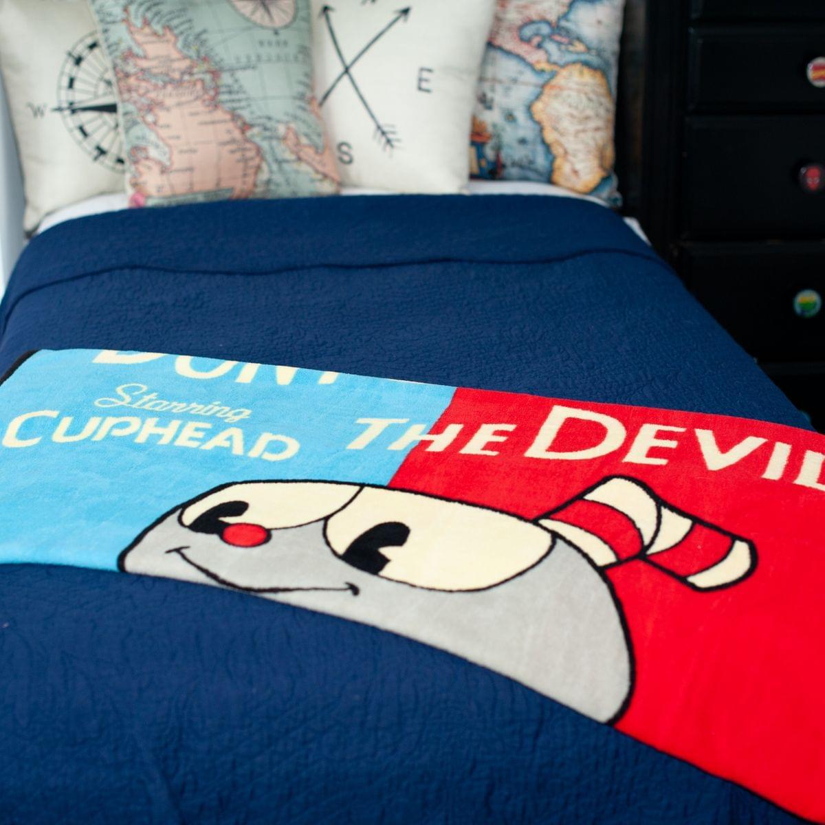 Cuphead "Don't Deal with Devil" 45"x60" Fleece Throw Blanket picture