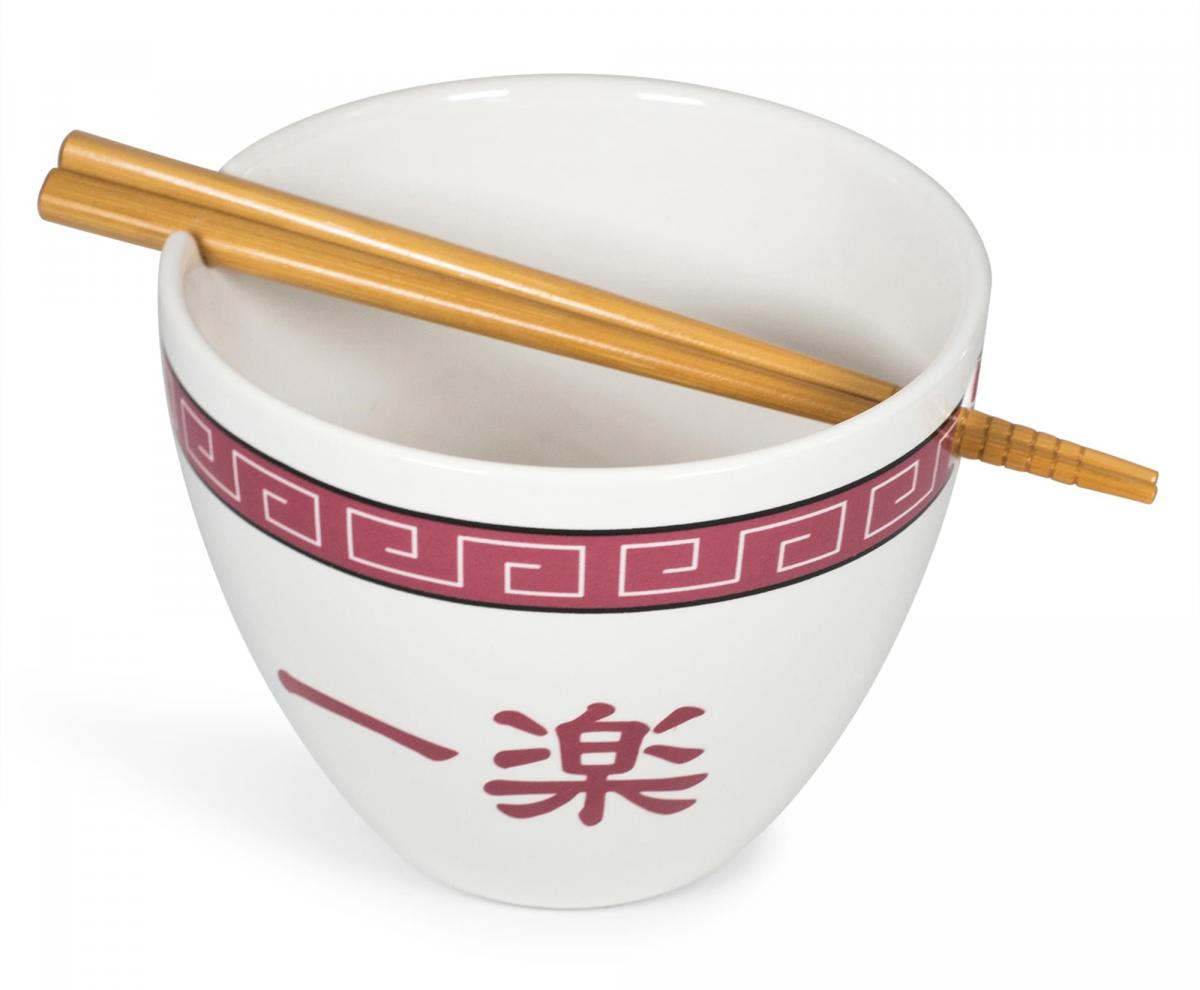 Naruto 16oz Ceramic Ramen Bowl with Chopsticks picture