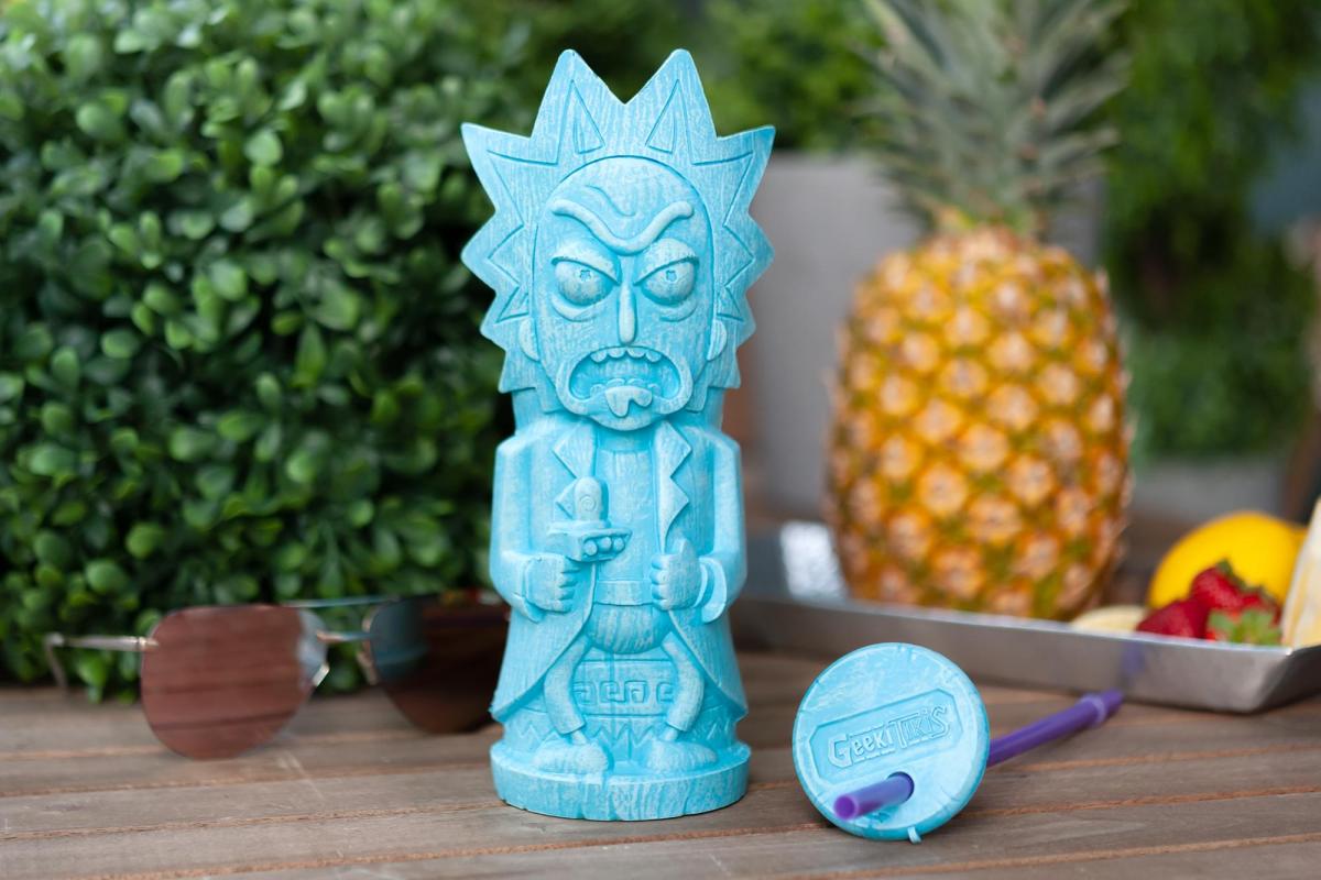 Geeki Tikis Rick and Morty Plastic Tumbler | Rick | Holds 25 Ounces picture