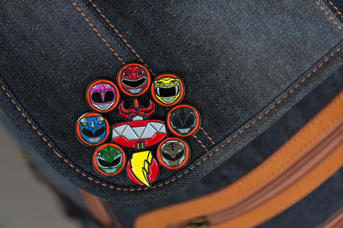 Power Rangers Dino Fury Exclusive Deluxe Enamel Pin picture