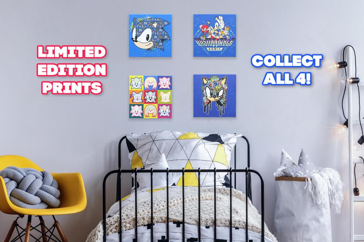 Sonic 90s Arcade Collectors Box | 5 Themed Collectibles picture
