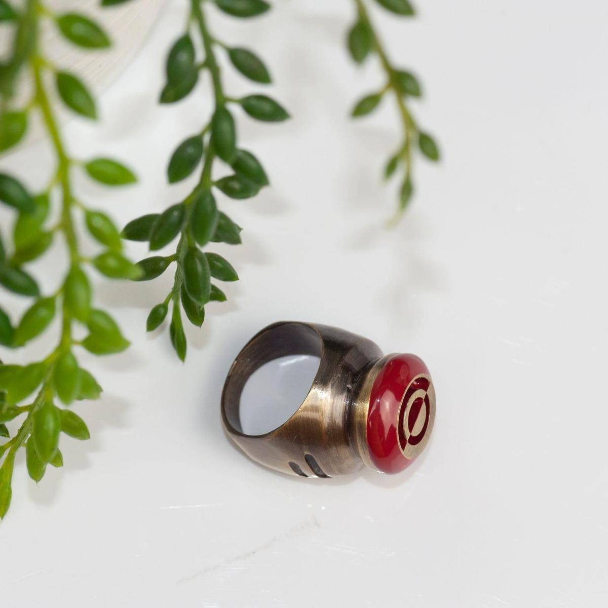 Star Wars Crimson Dawn Signet Ring Replica - Size 9 picture