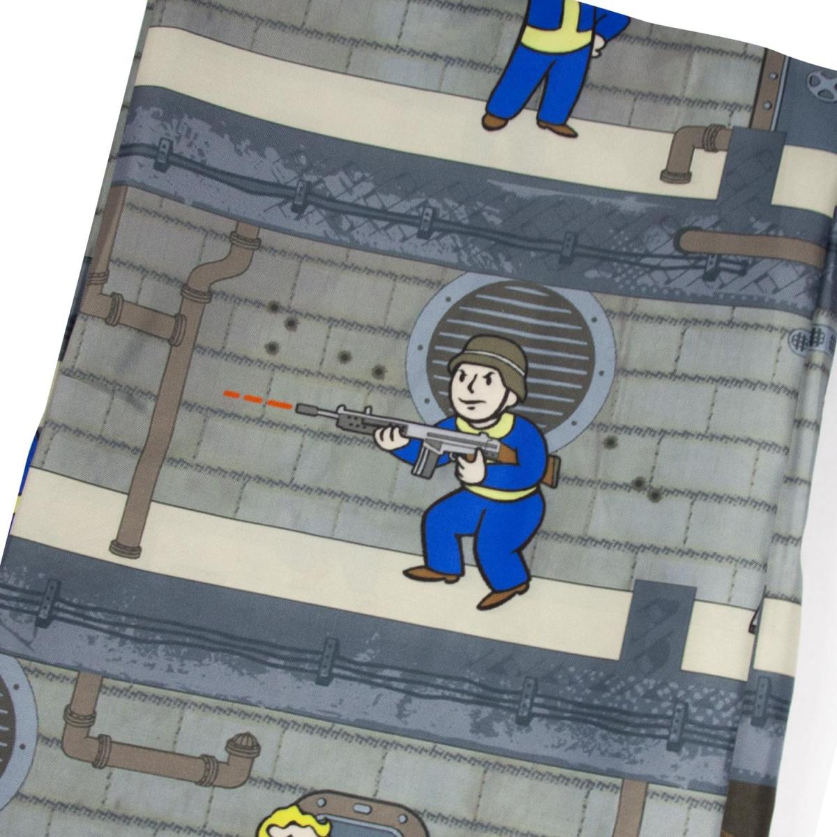 Fallout Perks Plastic Shower Curtain picture