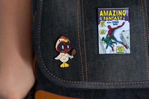 Deadpool Chibi Chicken Suit Exclusive Enamel Collector Pin picture
