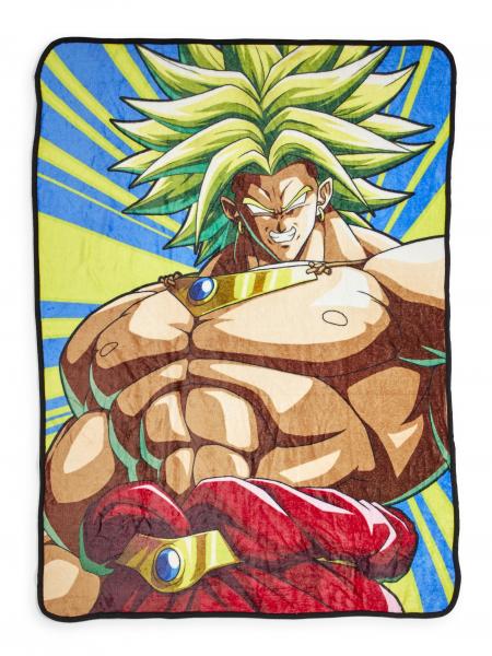 Dragon Ball Z Broly 45 x 60 Inch Fleece Throw Blanket