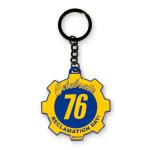 Fallout 76 Vault Boy Celebrate Reclamation Day Metal Keyring