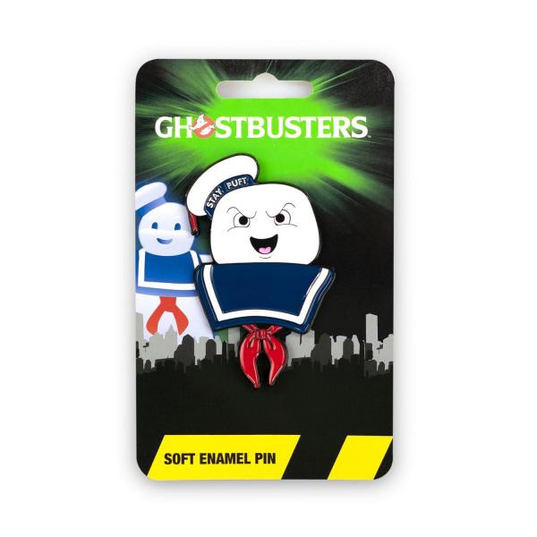 Ghostbusters Stay Puft Marshmallow Man Soft Enamel Pin picture