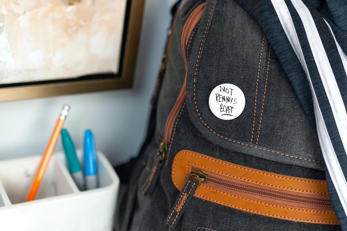 Lost "Not Penny's Boat" Collectible Button Pin picture
