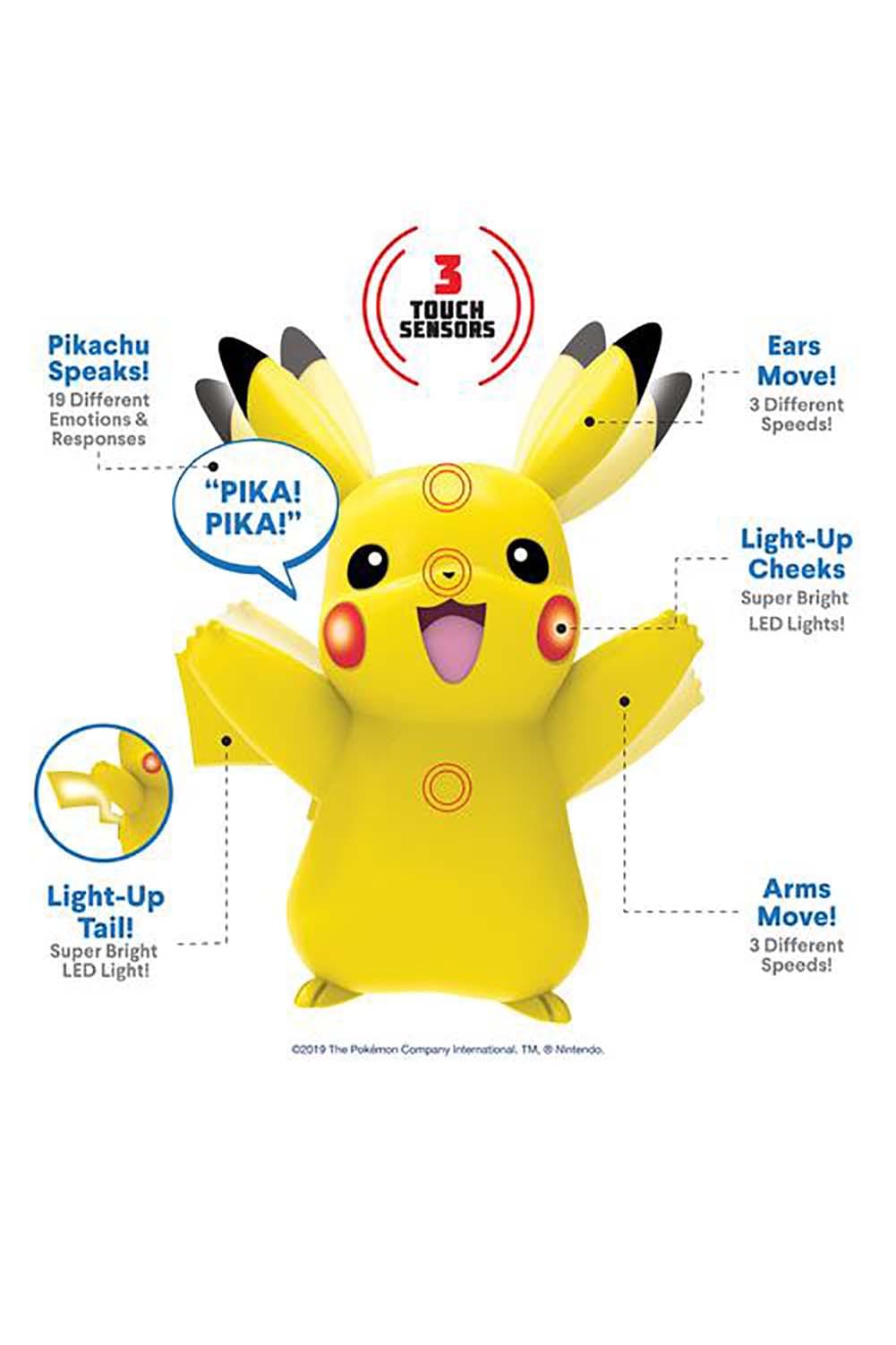 Pokemon My Partner Pikachu 6 Inch Interactive Figure picture