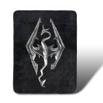Skyrim Dragon Emblem 45" x 60" Throw Blanket