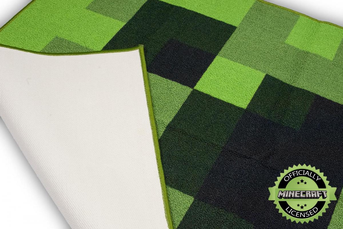 Minecraft Creeper Face 39 Inch Area Rug picture