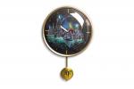 Harry Potter Hogwarts and Golden Snitch Wall Clock