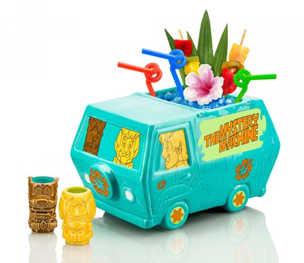 Scooby-Doo Mystery Machine Geeki Tiki Punch Bowl w/ Muglets picture
