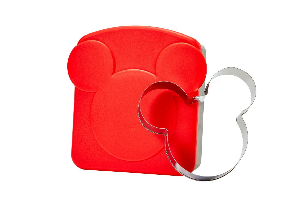 Disney Mickey Mouse Sandwich Cutter w/ Storage Container picture
