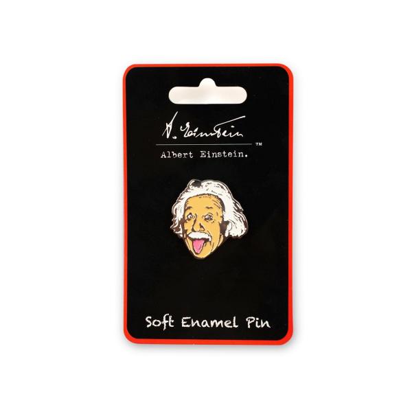 Albert Einstein Soft Enamel Collector Pin