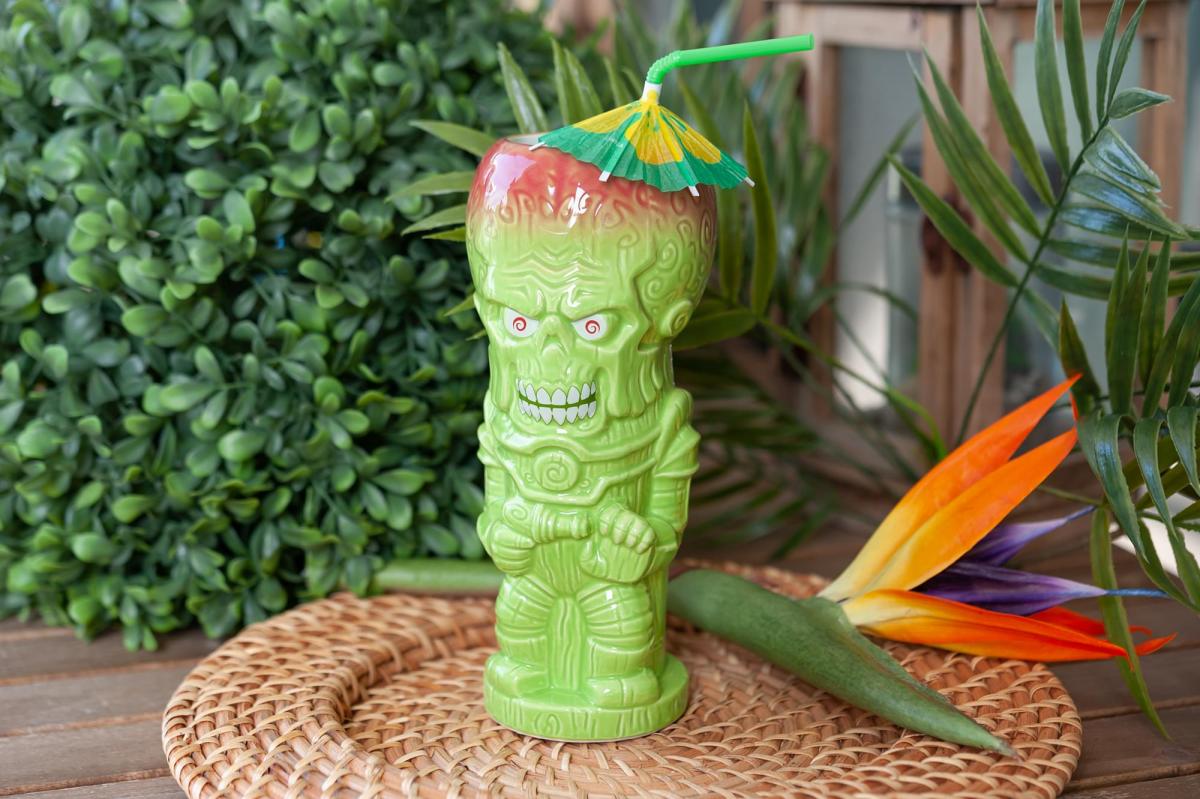 Geeki Tikis Mars Attacks! Martian Trooper Ceramic Mug | Holds 18 Ounces picture