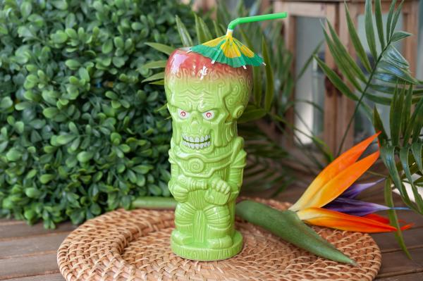 Geeki Tikis Mars Attacks! Martian Trooper Ceramic Mug | Holds 18 Ounces picture