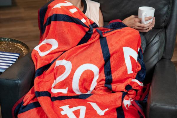 D&D 20-Sided Die 52x48 Inch Fleece Throw Blanket picture