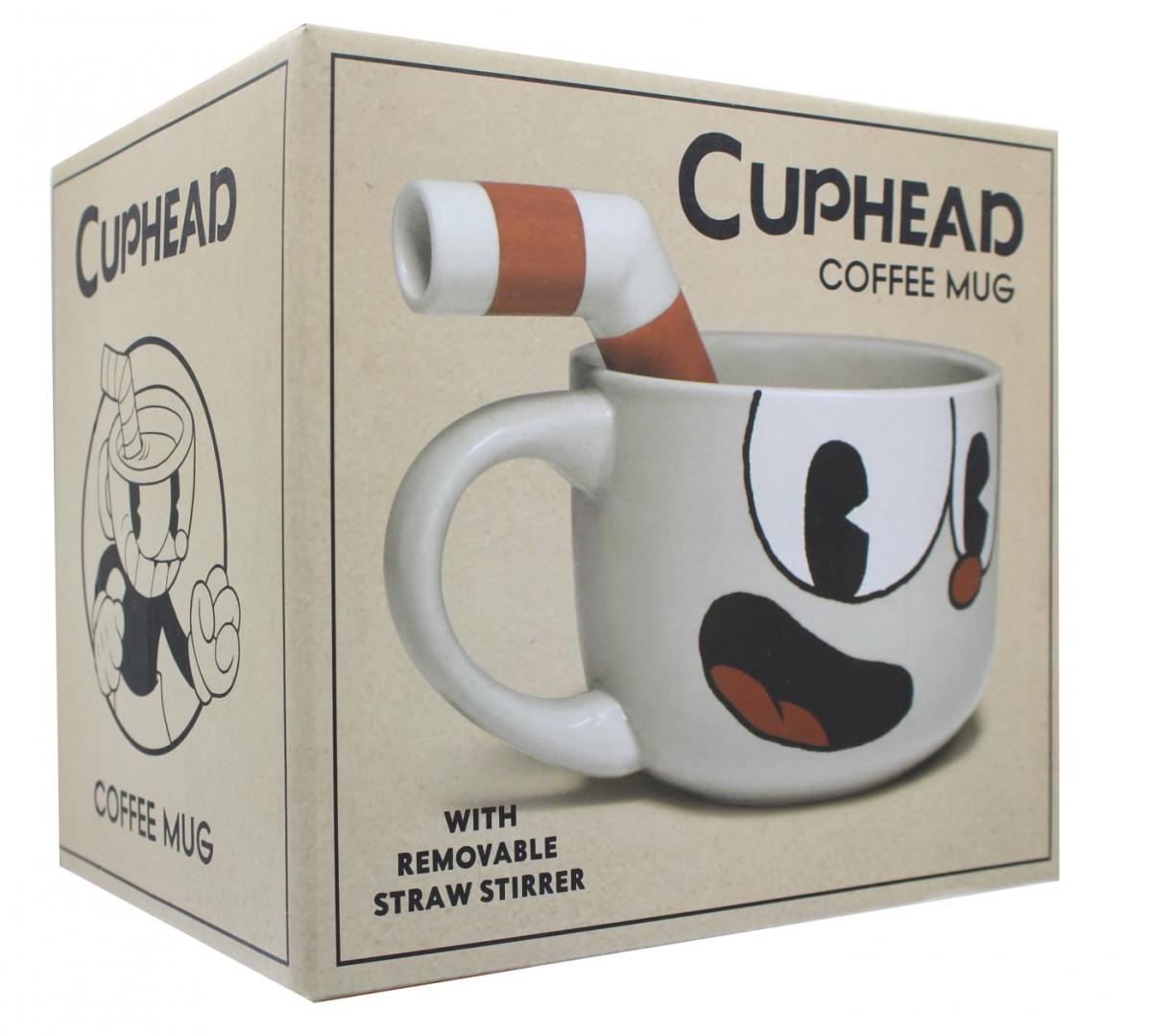 Cuphead 20oz Ceramic Molded Mug, Cuphead picture