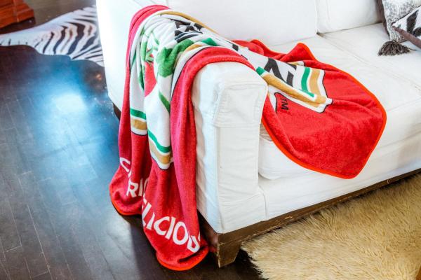 Heinz Ketchup Fleece Throw Blanket picture