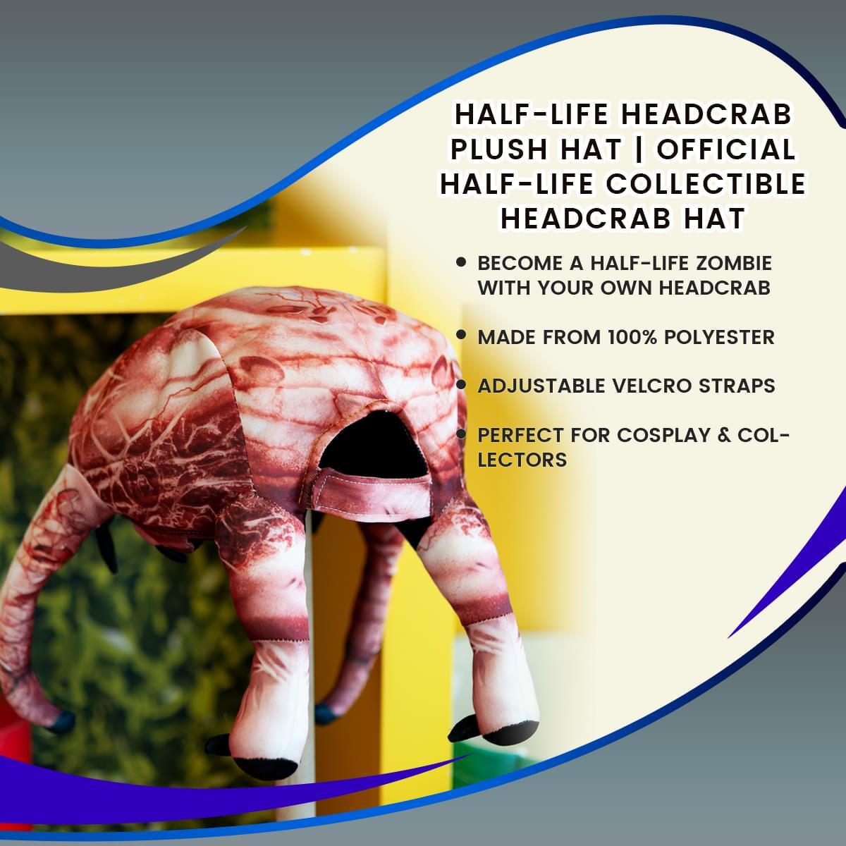 Half-Life Plush Headcrab Hat picture