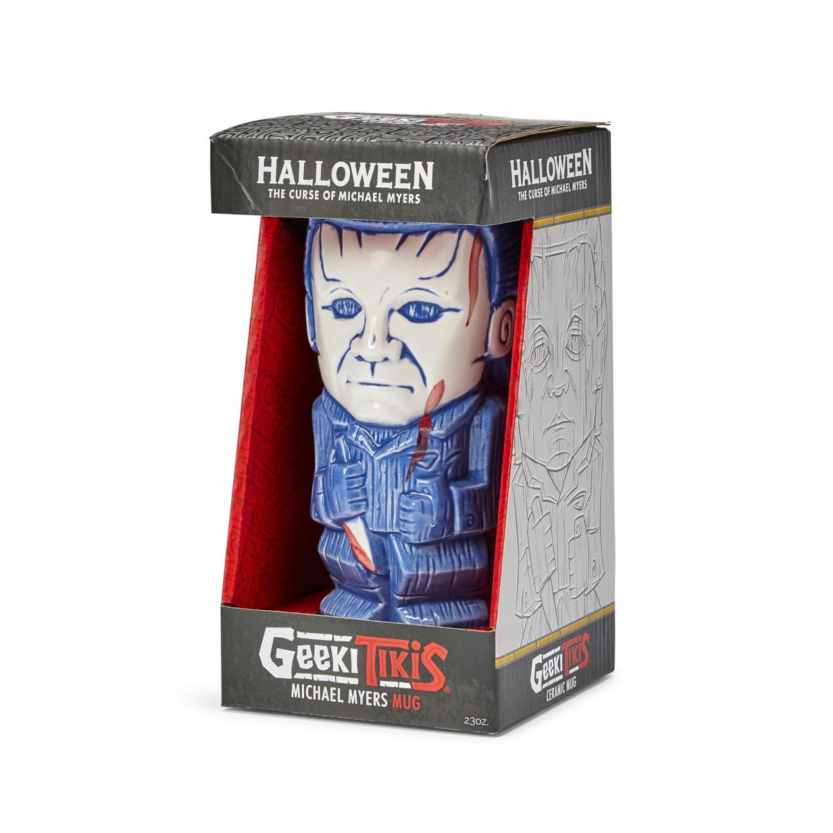 Halloween Michael Myers 22oz Geeki Tiki Ceramic Mug picture