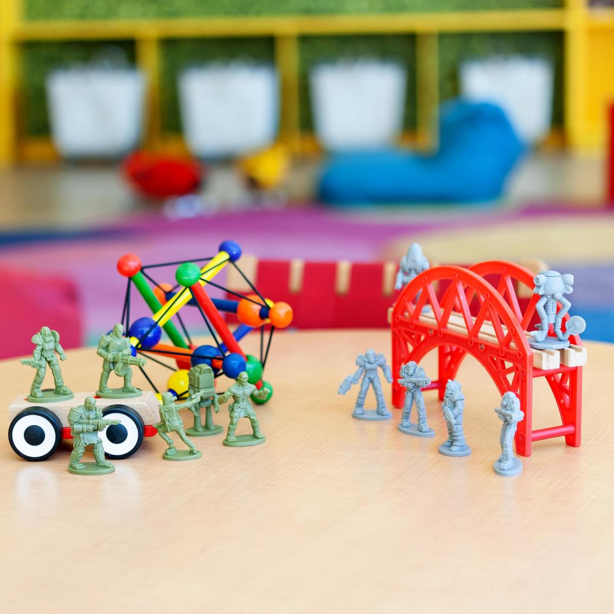 Fallout Nanoforce S1 Army Builder Figures - Bagged Version 3 picture