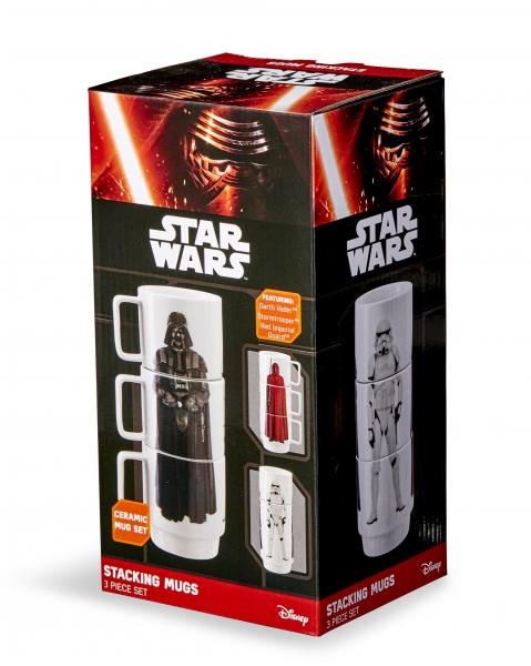 Star Wars Imperial Stacking Mugs 3-Piece Set picture