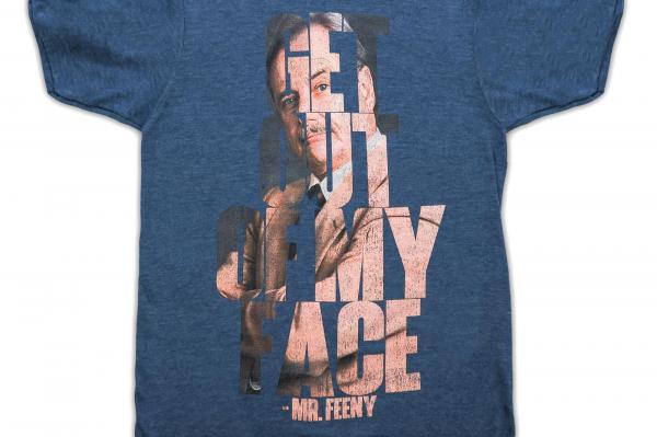 Boy Meets World Get Out Of My Face Adult Blue T-Shirt | XXL picture