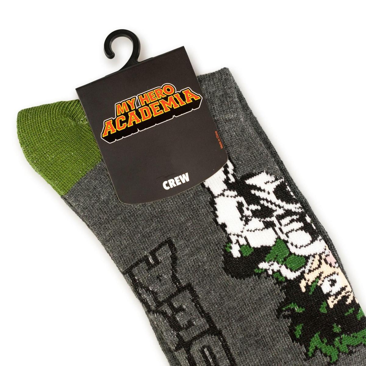 My Hero Academia Deku Adult Crew Socks picture