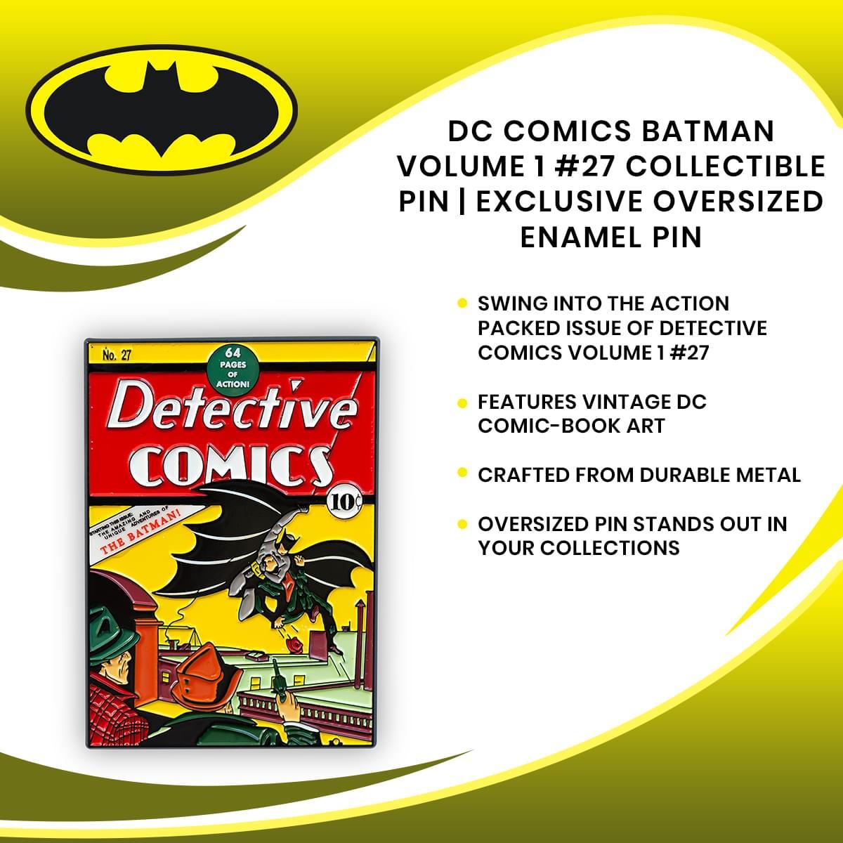 DC Comics Batman Issue #1 Exclusive Enamel Collector Pin picture