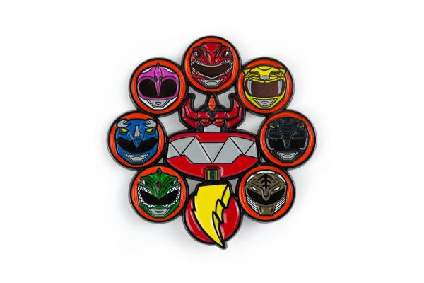 Power Rangers Dino Fury Exclusive Deluxe Enamel Pin picture