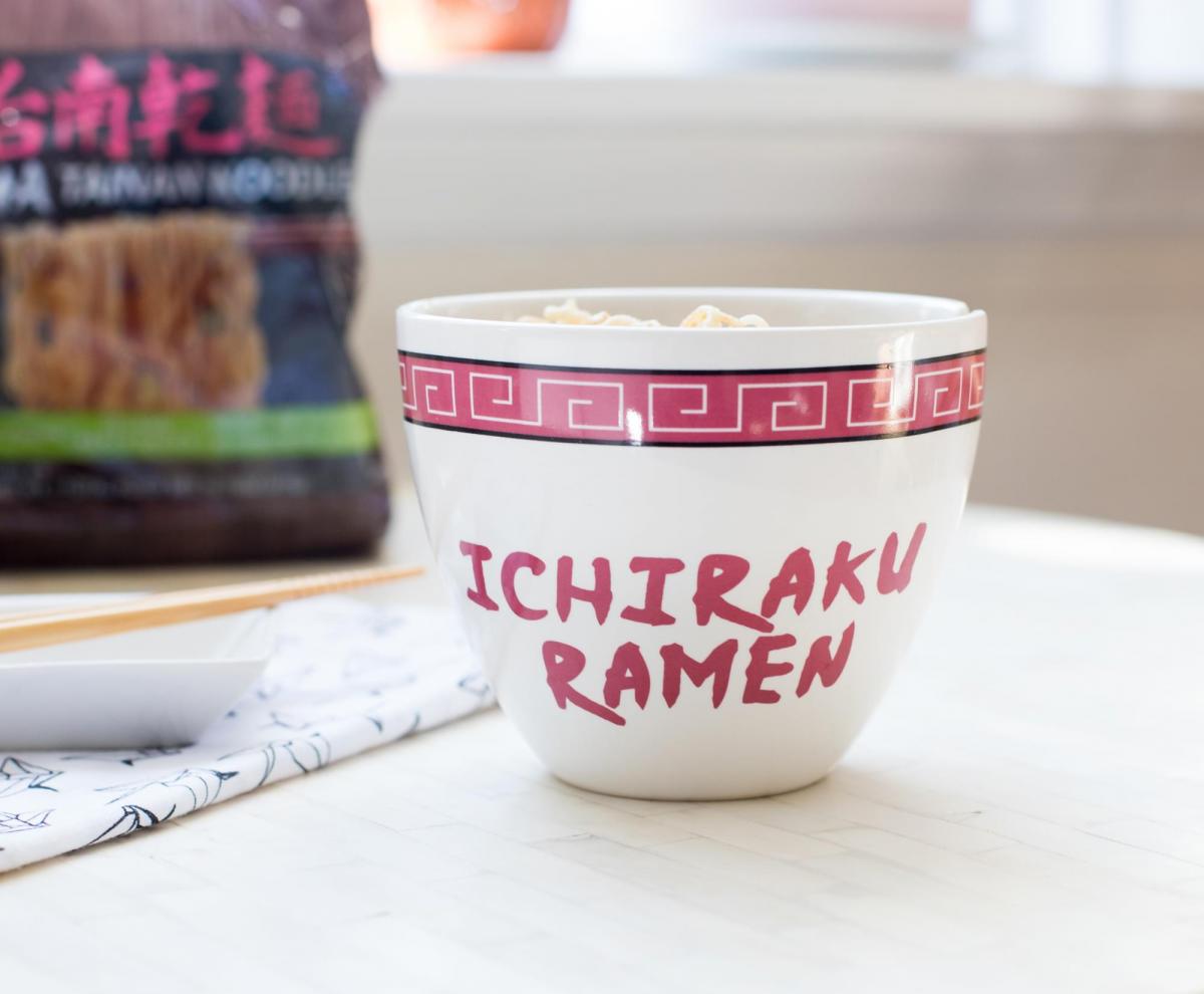 Naruto 16oz Ceramic Ramen Bowl with Chopsticks picture