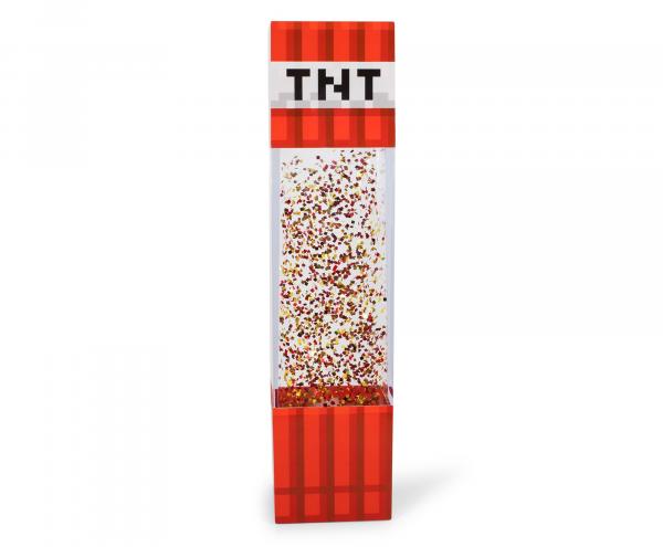 Minecraft TNT 12 Inch LED Glitter Motion Lamp picture