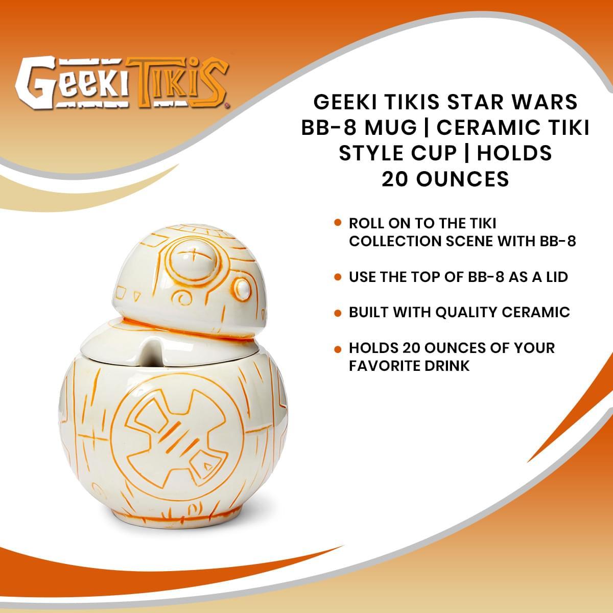 Star Wars BB-8 20oz Geeki Tiki Ceramic Mug picture